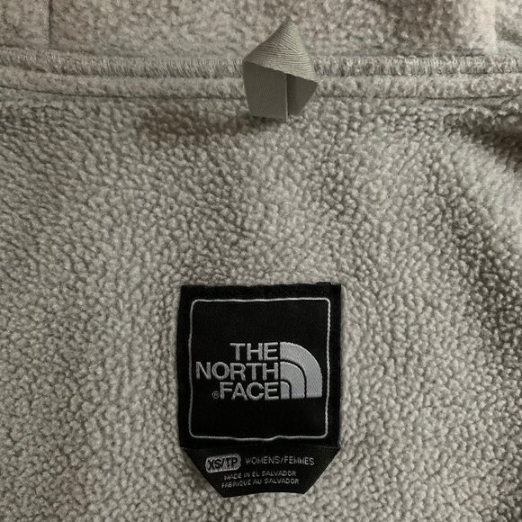 Grey North Face Denali Fleece - Picture 5 of 11